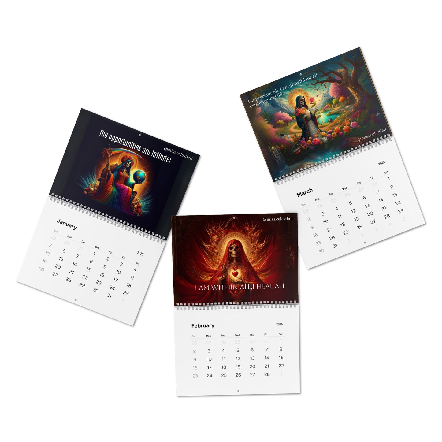 Santisima Muerte Wall Calendar (2025)