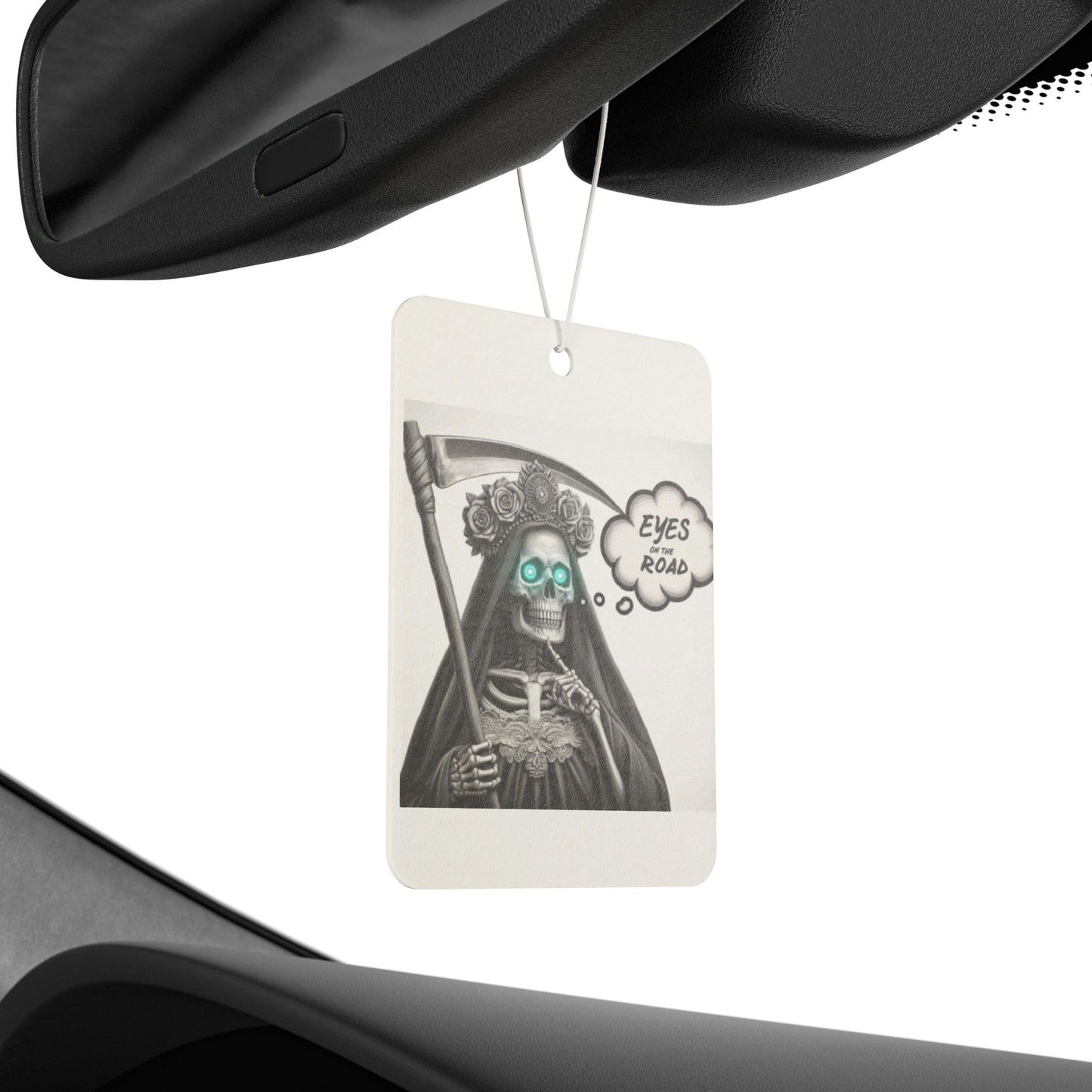 Eyes On The Road - Santisima Muerte Car Air Freshener