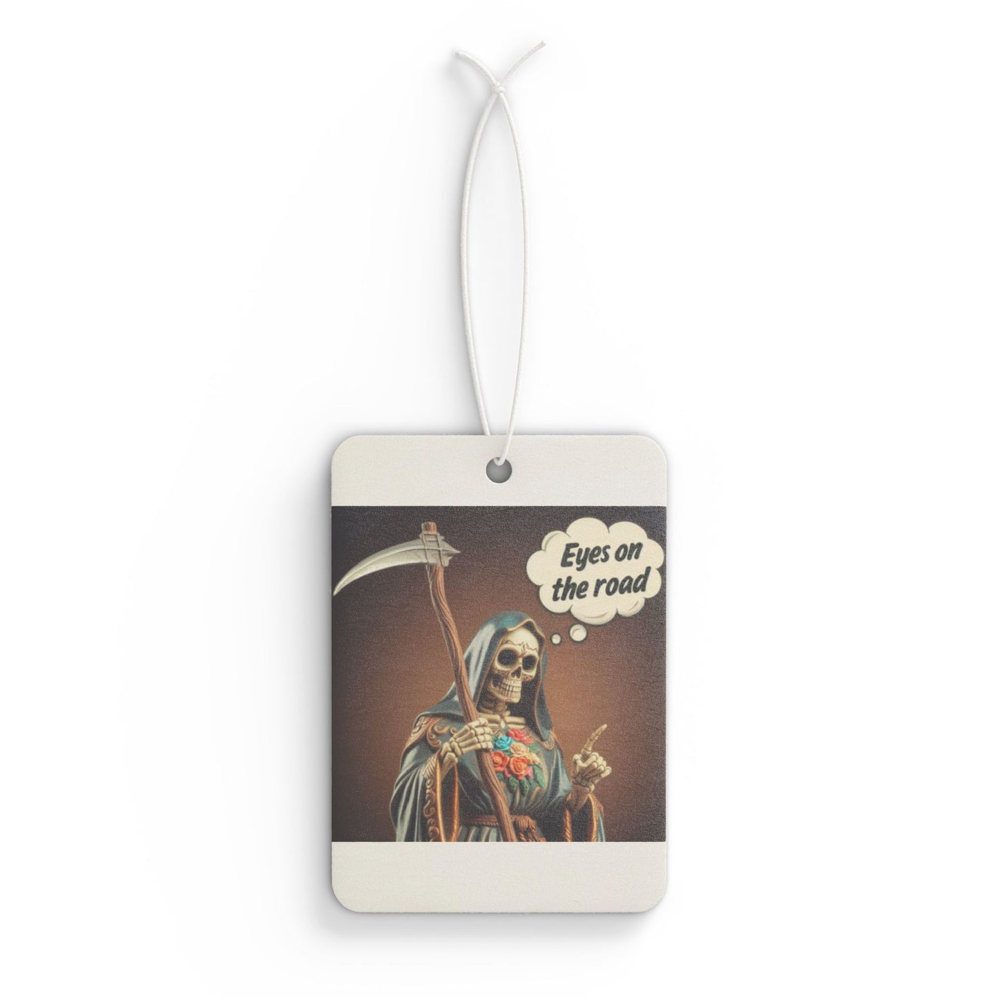 Eyes On The Road - Santisima Muerte Car Air Freshener