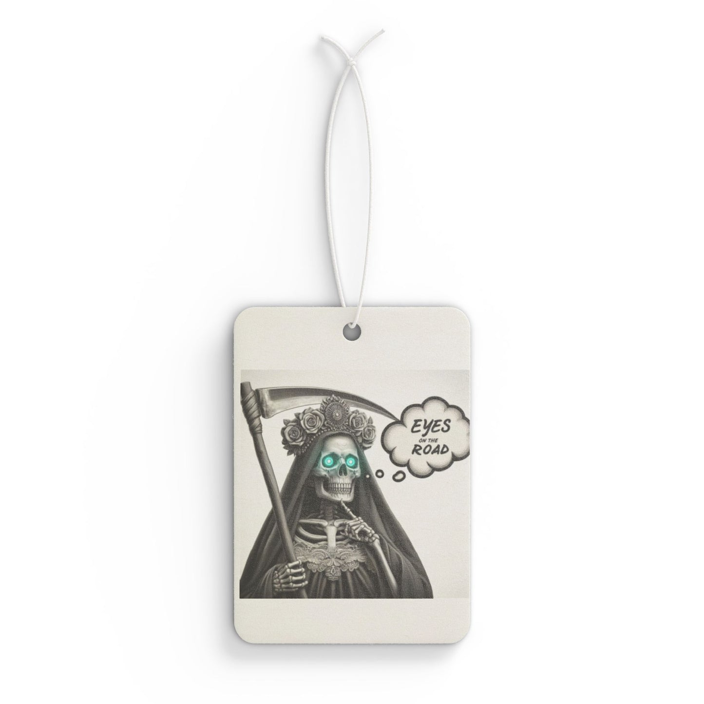 Eyes On The Road - Santisima Muerte Car Air Freshener